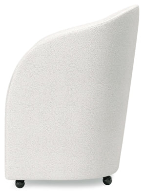 Ashley Korestone White Home Office Desk Chair