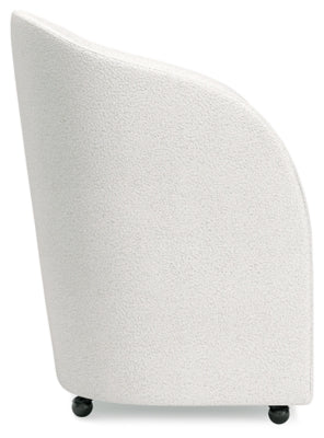 Ashley Korestone White Home Office Desk Chair