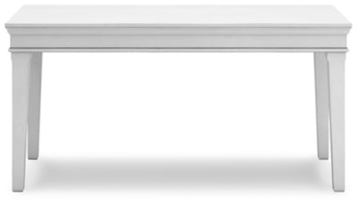 Ashley Kanwyn Whitewash Home Office Desk