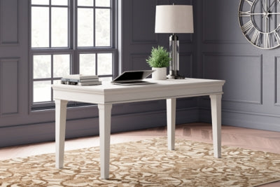 Ashley Kanwyn Whitewash Home Office Desk