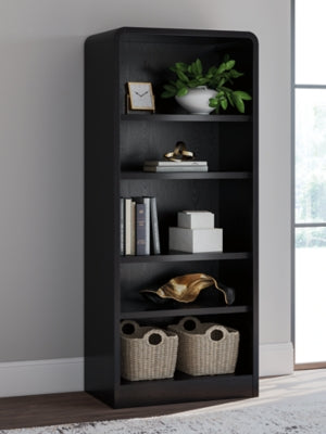Ashley Rowanbeck Black 72" Bookcase