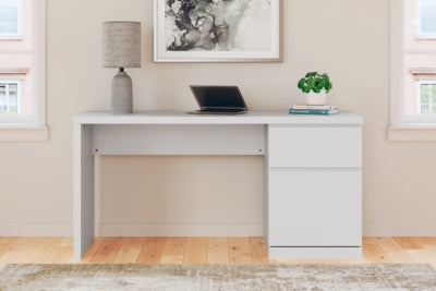 Ashley Onita White 60" Home Office Desk