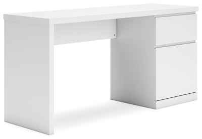 Ashley Onita White 60" Home Office Desk