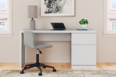 Ashley Onita White 60" Home Office Desk