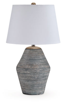 Ashley Lawrock Antique Blue Table Lamp