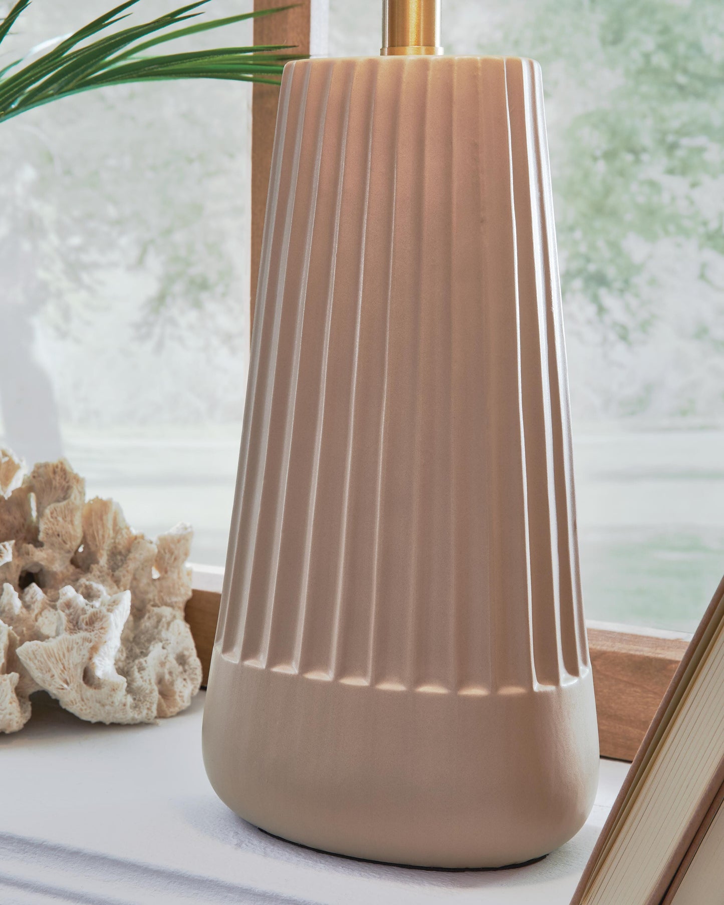 Ashley Dellner Mocha Table Lamp