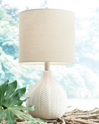 Ashley Rainermen Off White Table Lamp