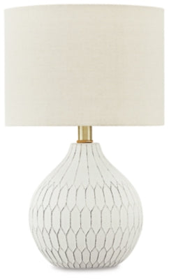 Ashley Wardmont White Table Lamp
