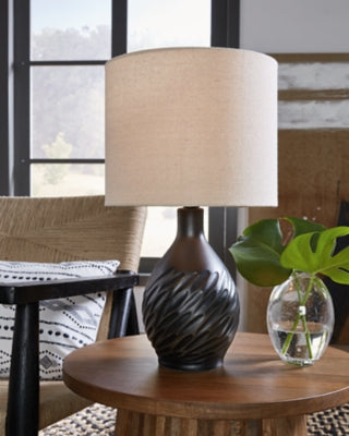 Ashley Garinton Black Table Lamp