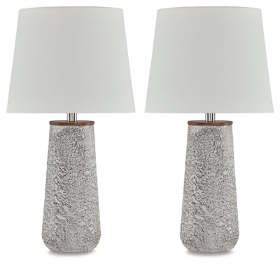 Ashley Chaston Antique White Table Lamp (Set of 2)