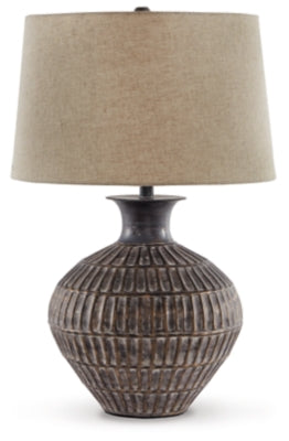Ashley Magan Antique Bronze Finish Table Lamp