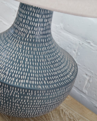 Ashley Schylarmont Antique Gray White Table Lamp