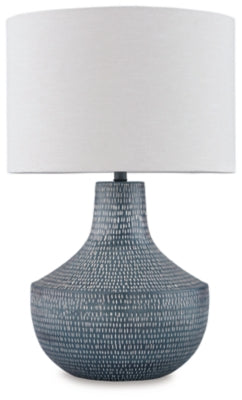 Ashley Schylarmont Antique Gray White Table Lamp