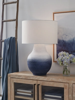 Ashley Dashland White Navy Table Lamp