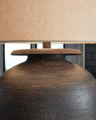 Ashley Carlenbury Antique Brown Table Lamp