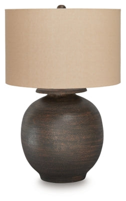 Ashley Carlenbury Antique Brown Table Lamp