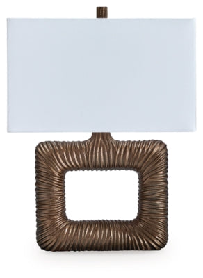 Ashley Garronby Antique Brass Finish Table Lamp