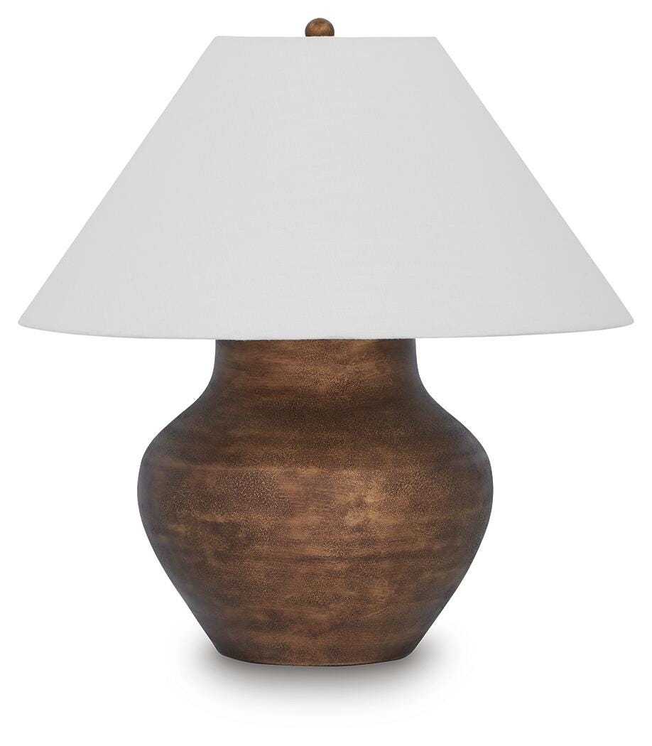 Ashley Whitham Antique Copper Finish Table Lamp