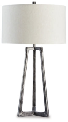 Ashley Ryandale Antique Pewter Finish Table Lamp