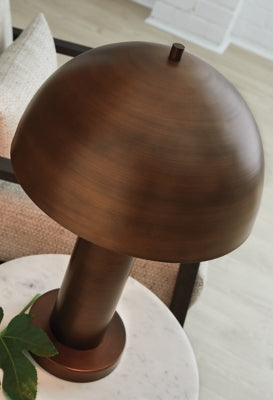 Ashley Wendfield Antique Copper Finish Table Lamp
