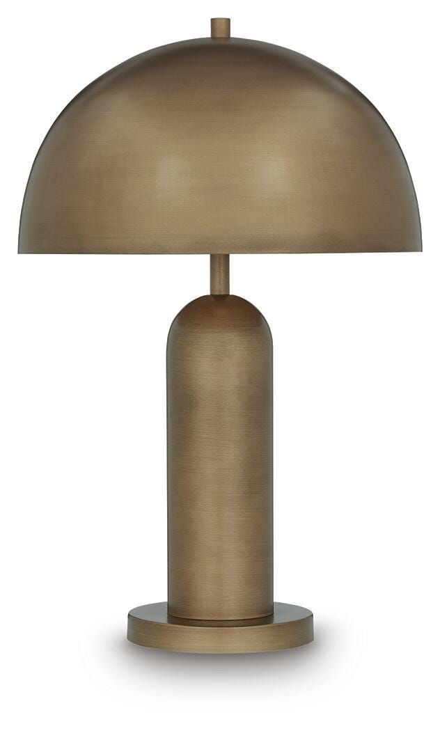 Ashley Wendfield Antique Gold Finish Table Lamp