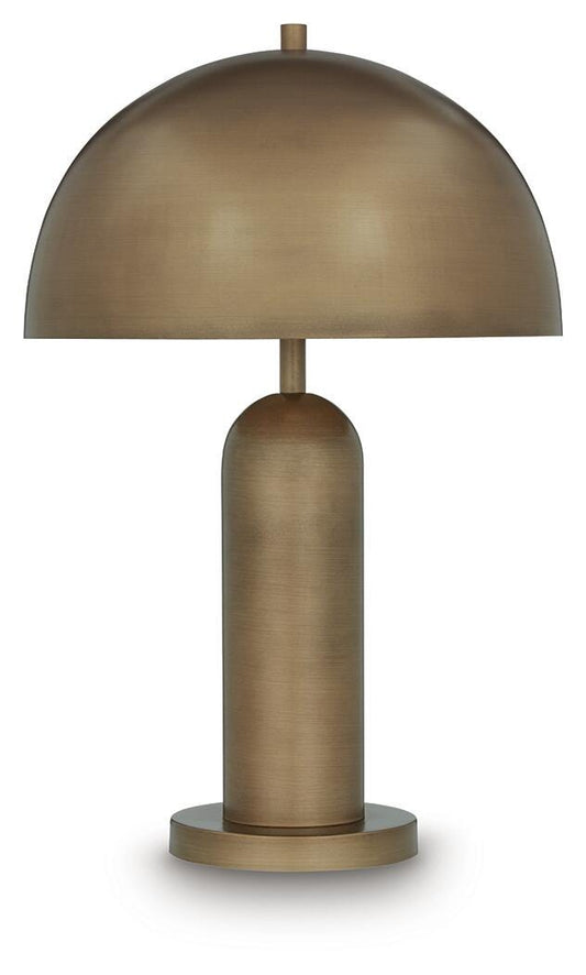 Ashley Wendfield Antique Gold Finish Table Lamp