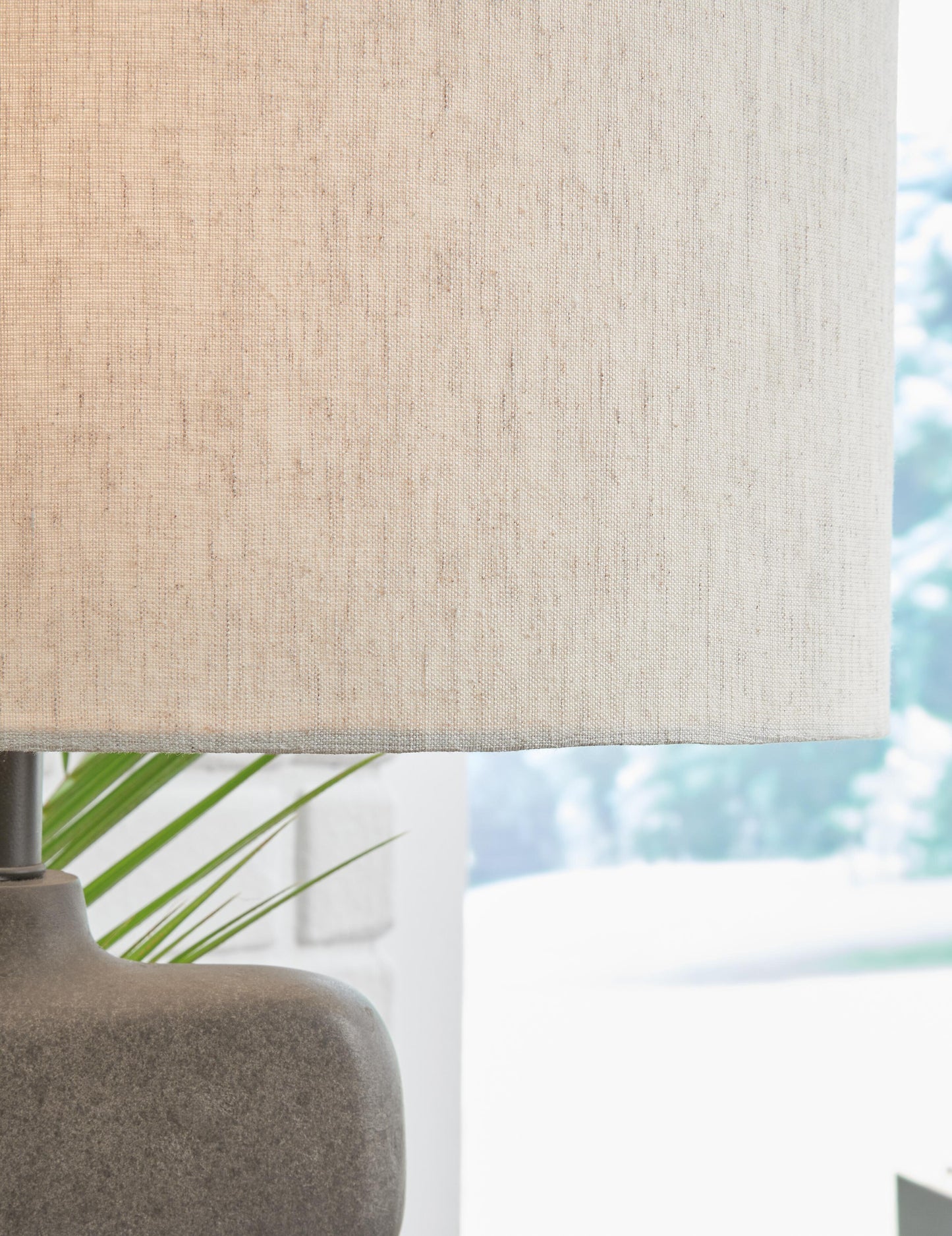 Ashley Danacy Distressed Black Table Lamp