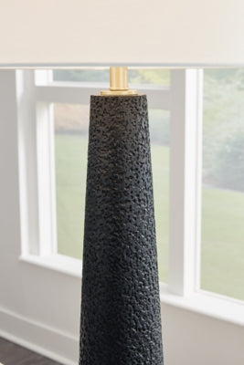 Ashley Hallburg Black Floor Lamp