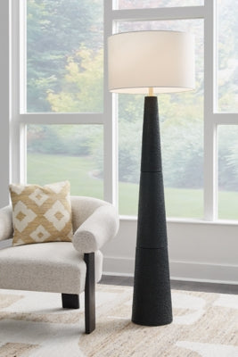 Ashley Hallburg Black Floor Lamp