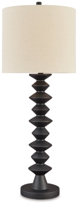 Ashley Luanndon Black Buffet Lamp