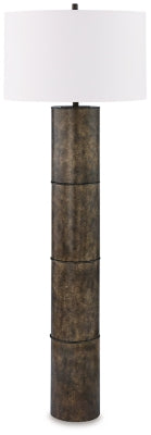 Ashley Jebson Dark Bronze Finish Floor Lamp