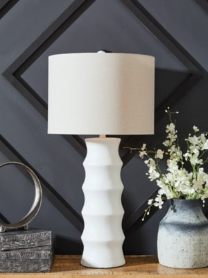 Ashley Veraleigh White Table Lamp
