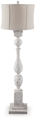 Ashley Madsbrook Antique White Floor Lamp