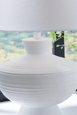 Ashley Harelwood White Table Lamp