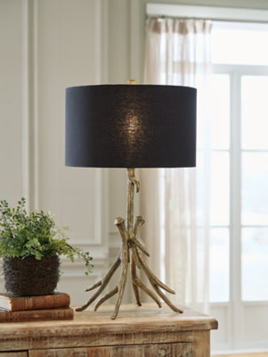 Ashley Josney Antique Gold Finish Table Lamp