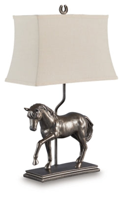 Ashley Sandorman Bronze Finish Table Lamp