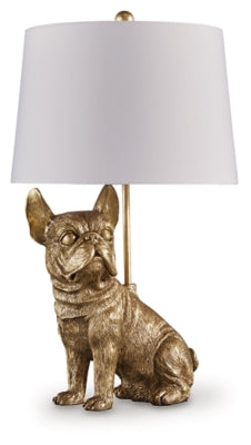 Ashley Wadeland Gold Finish Table Lamp