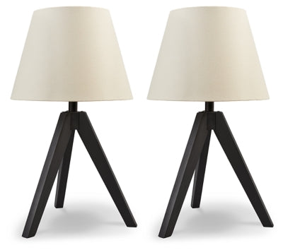 Ashley Laifland Black Table Lamp (Set of 2)