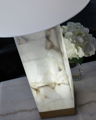 Ashley Linderfield White Gold Finish Table Lamp