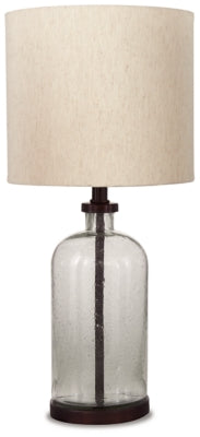 Ashley Bandile Clear Bronze Finish Table Lamp