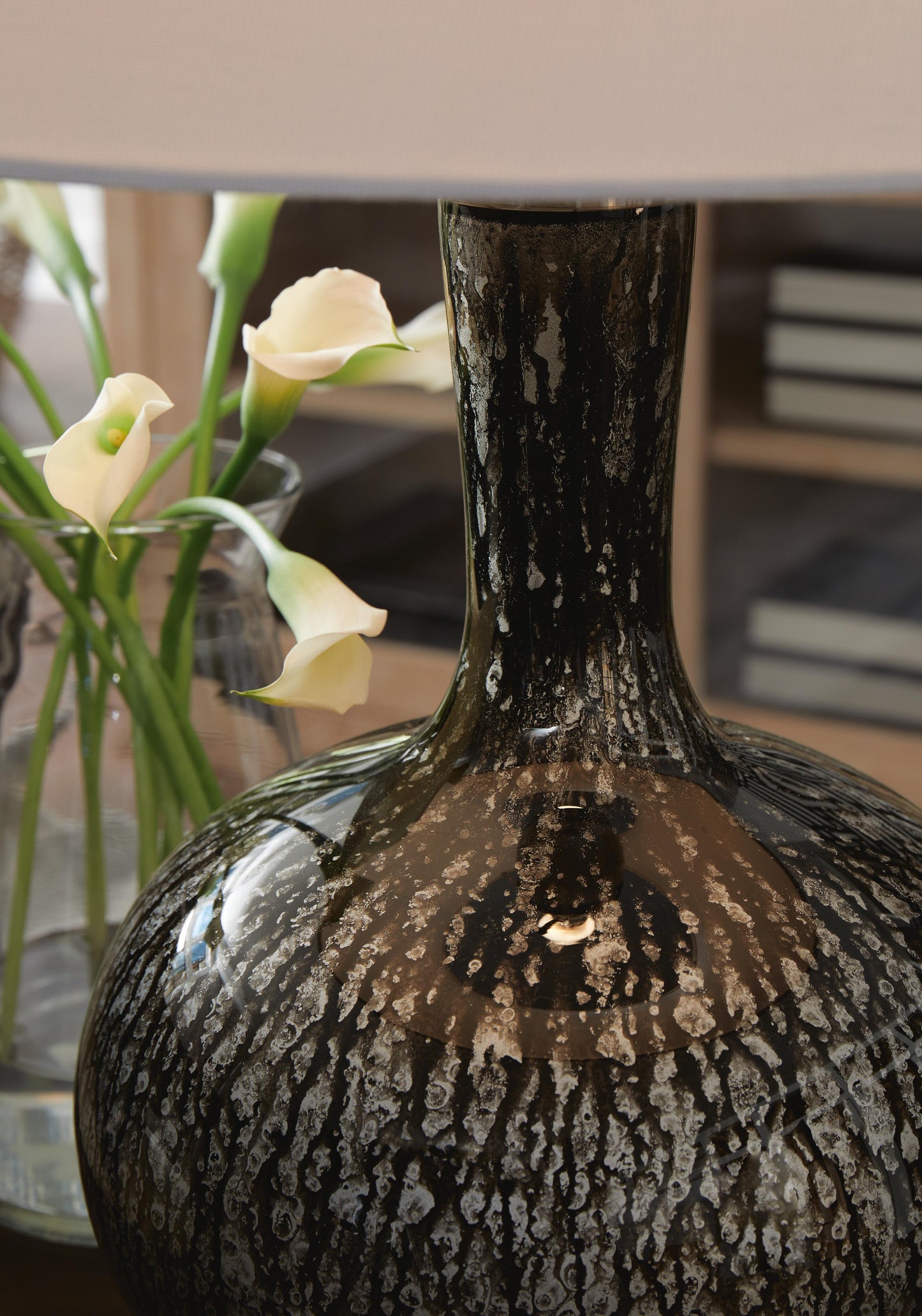 Ashley Tenslow Antique Black Table Lamp