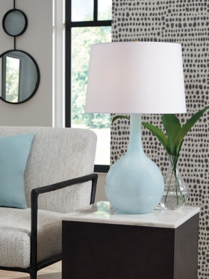 Ashley Rylanton Aqua Table Lamp