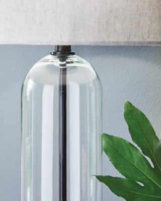 Ashley Kerrbrook Clear Black Table Lamp
