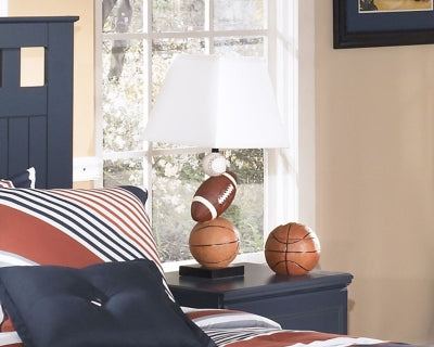 Ashley Nyx Brown Orange Table Lamp