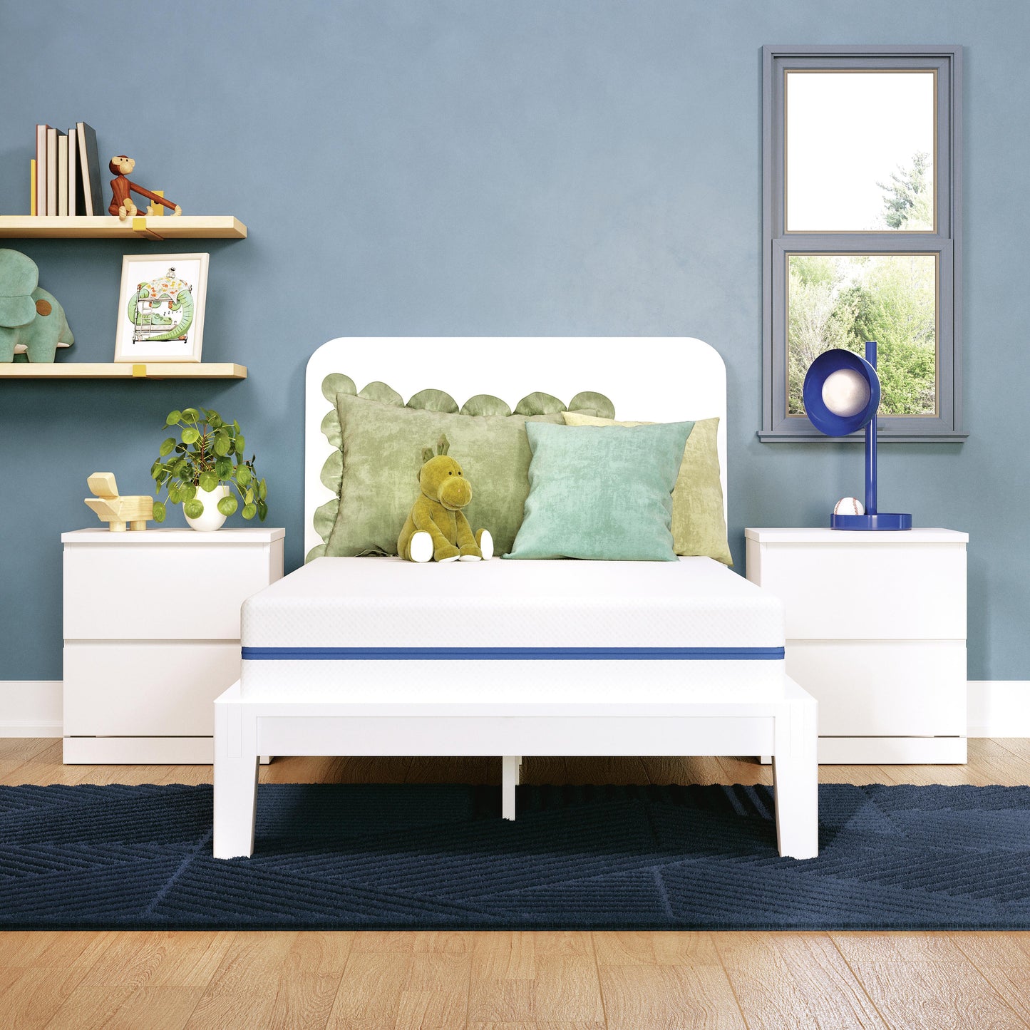 Nectar Nectar Foam Kids White Full Mattress