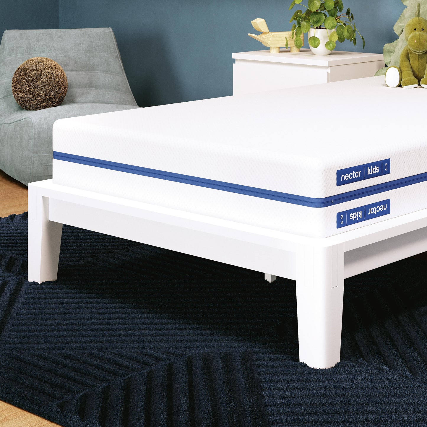 Nectar Nectar Foam Kids White Full Mattress