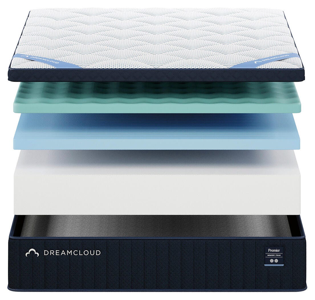 Dreamcloud Dreamcloud Premier Memory Foam White Queen Mattress