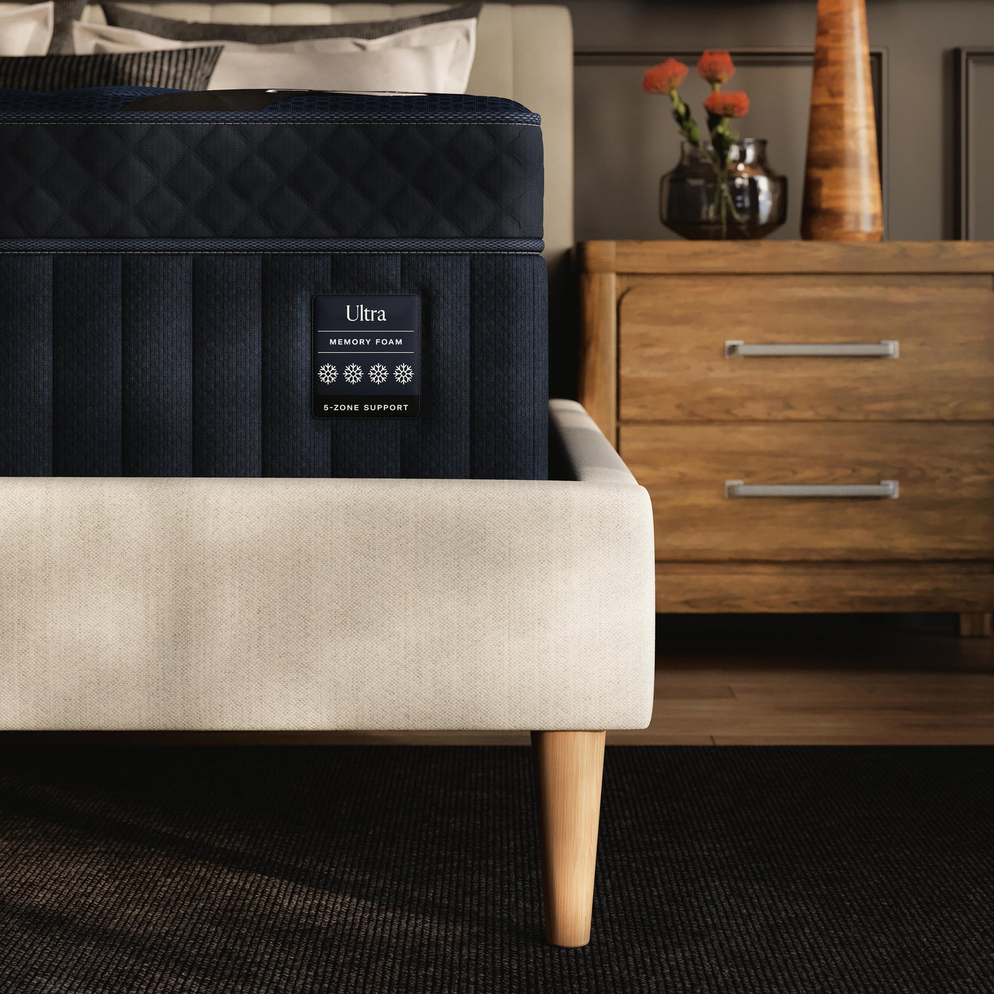 Dreamcloud Dreamcloud Ultra Memory Foam Blue Queen Mattress