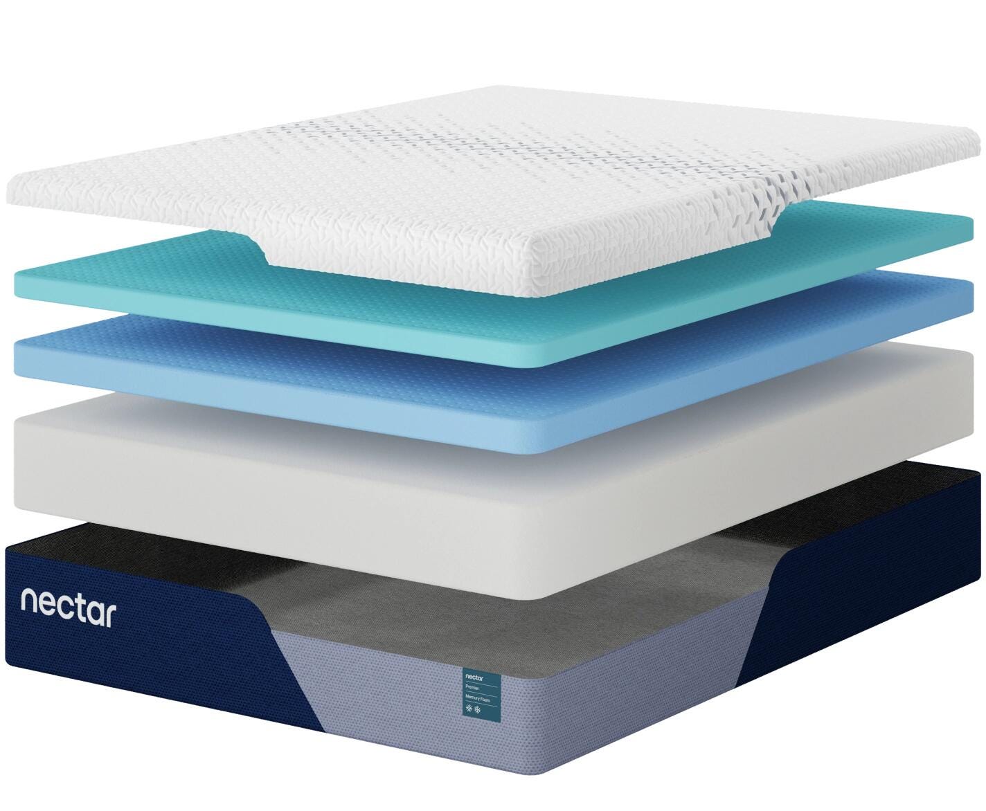 Nectar Nectar Premier Memory Foam White Full Mattress