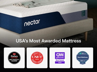 Nectar Nectar Premier Memory Foam White Queen Mattress
